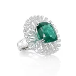 Emerald Iris Ring