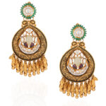 Heritage Peacock Glow Earrings